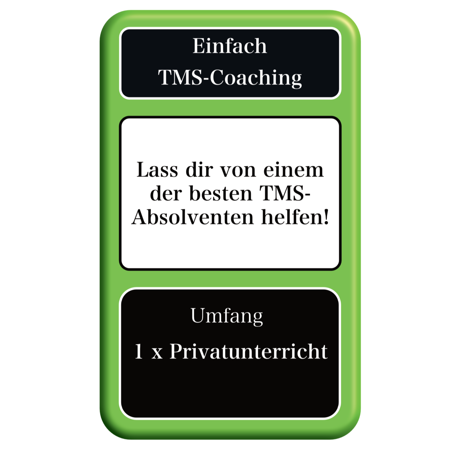 Einfach TMS-Coaching