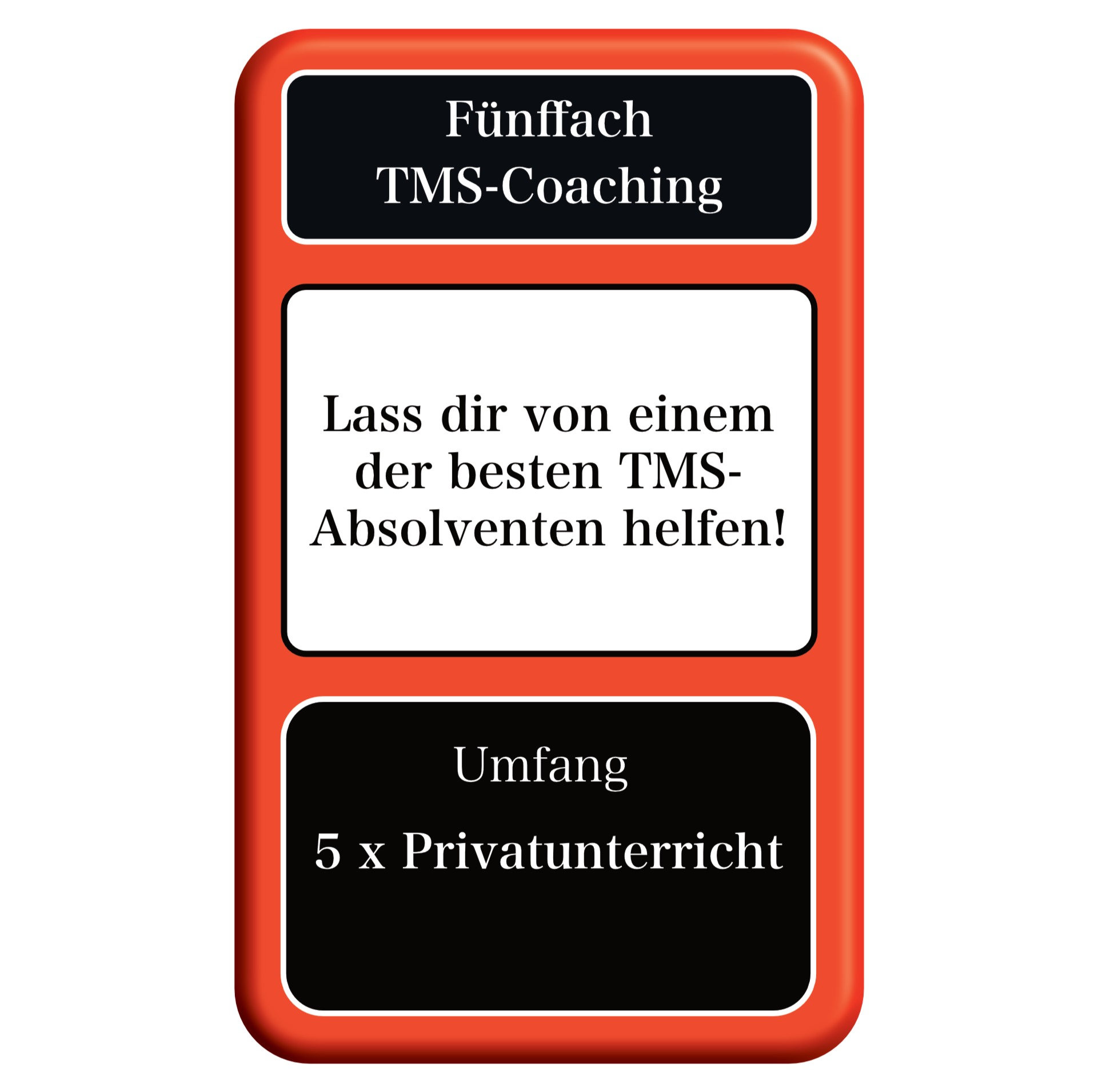Fünffach TMS-Coaching