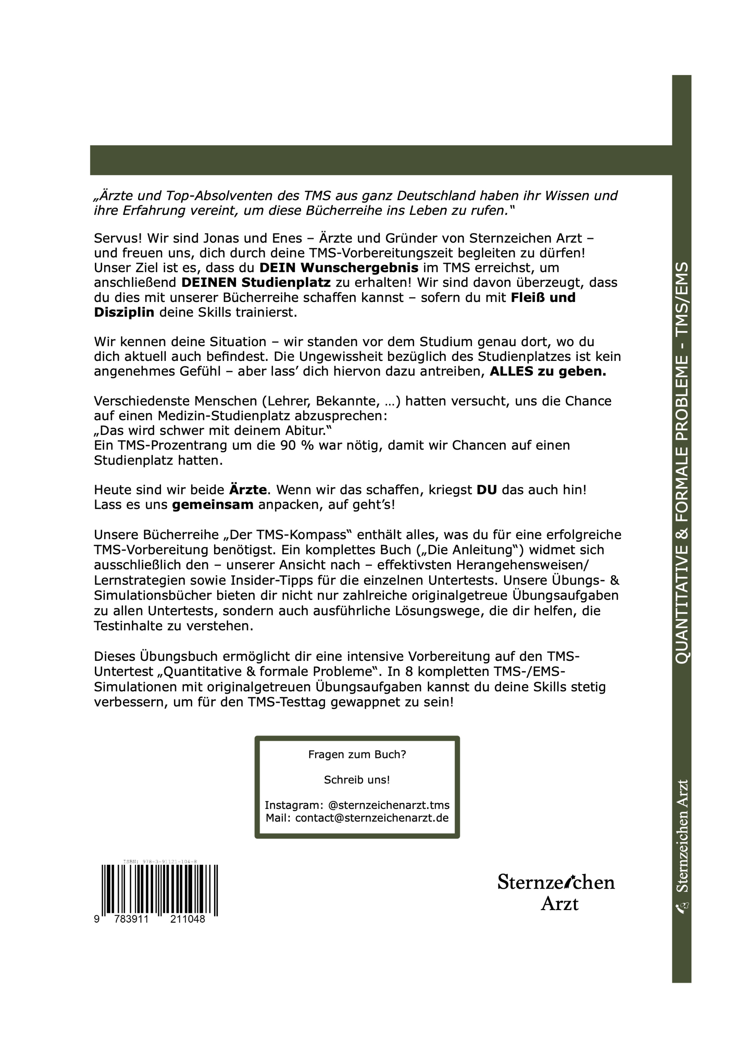 Quantitative und Formale Probleme – TMS-Kompass