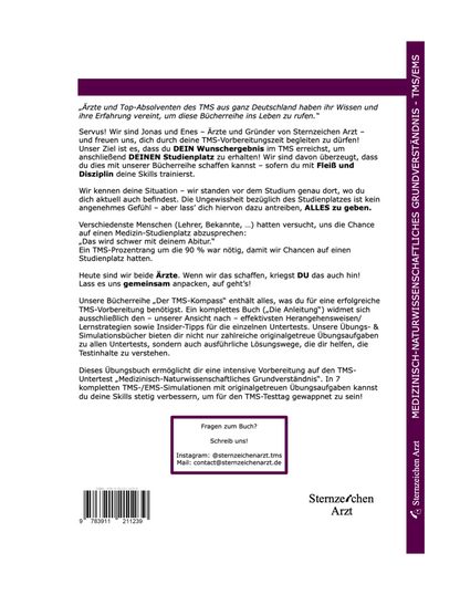 Medizinisch-Naturwissenschaftliches Grundverständnis – TMS-Kompass