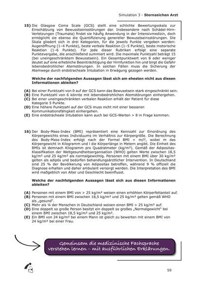 Medizinisch-Naturwissenschaftliches Grundverständnis – TMS-Kompass